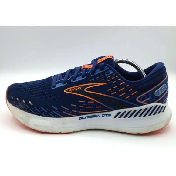 Brooks Glycerin GTS 20 Sneakers Men 12.5 D Blue Running Shoes Support Cushion main image 6